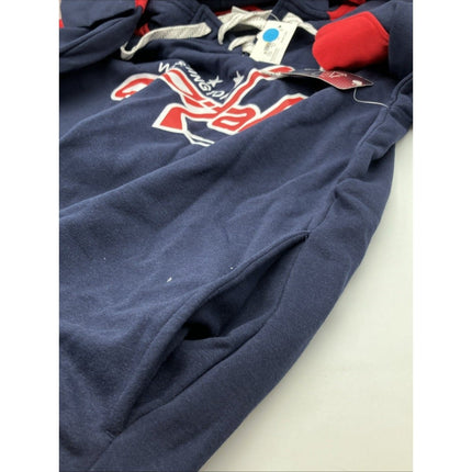 NHL Apparel Washington Capitals Lace - Up Hoodie Hooded Sweatshirt Mens S NEW - Long Island Liquidation