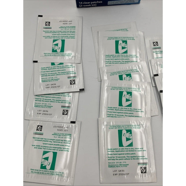 NicoDerm CQ Stop Smoking Step 1 Patches 2 Week Kit Exp 07/2026 - Long Island Liquidation