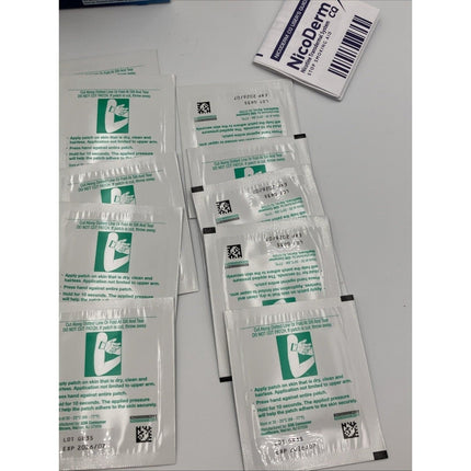 NicoDerm CQ Stop Smoking Step 1 Patches 2 Week Kit Exp 07/2026 - Long Island Liquidation