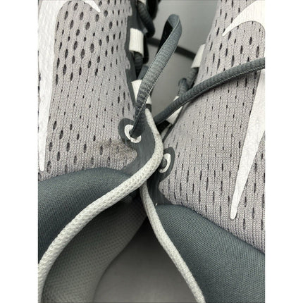 Nike Alpha Huarache Elite 4 Low Wolf Grey White Baseball Cleats Mens Size 16 - Long Island Liquidation
