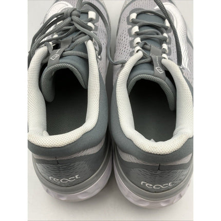 Nike Alpha Huarache Elite 4 Low Wolf Grey White Baseball Cleats Mens Size 16 - Long Island Liquidation