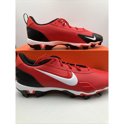 Nike FB9728 - 600 Force Trout 9 Keystone Baseball Cleat University Red White US 14 - Long Island Liquidation