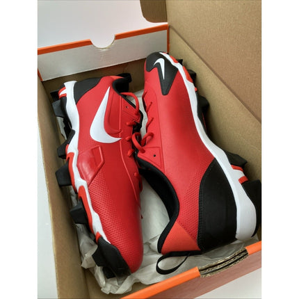 Nike FB9728 - 600 Force Trout 9 Keystone Baseball Cleat University Red White US 14 - Long Island Liquidation