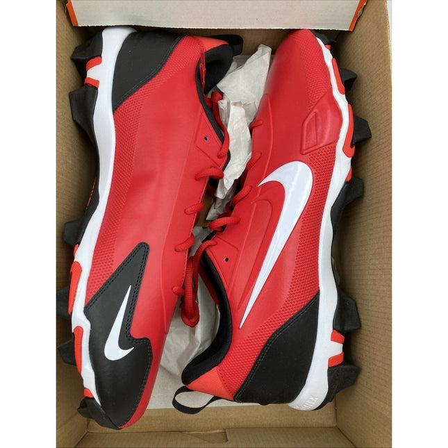 Nike FB9728 - 600 Force Trout 9 Keystone Baseball Cleat University Red White US 14 - Long Island Liquidation