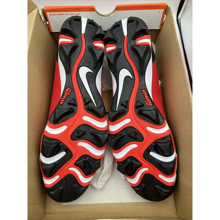 Nike FB9728 - 600 Force Trout 9 Keystone Baseball Cleat University Red White US 14 - Long Island Liquidation
