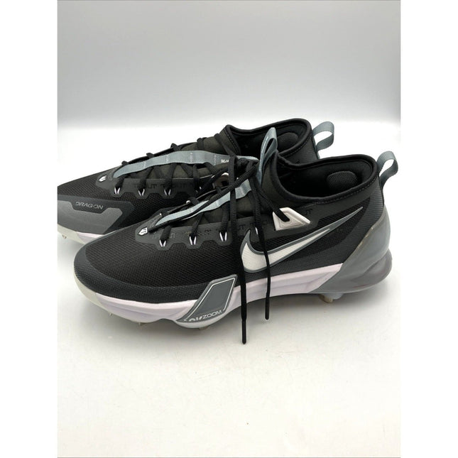 NIKE FORCE ZOOM TROUT 9 ELITE MEN'S Sz 12 BASEBALL BLACK CLEATS FB2906 - 001 - Long Island Liquidation