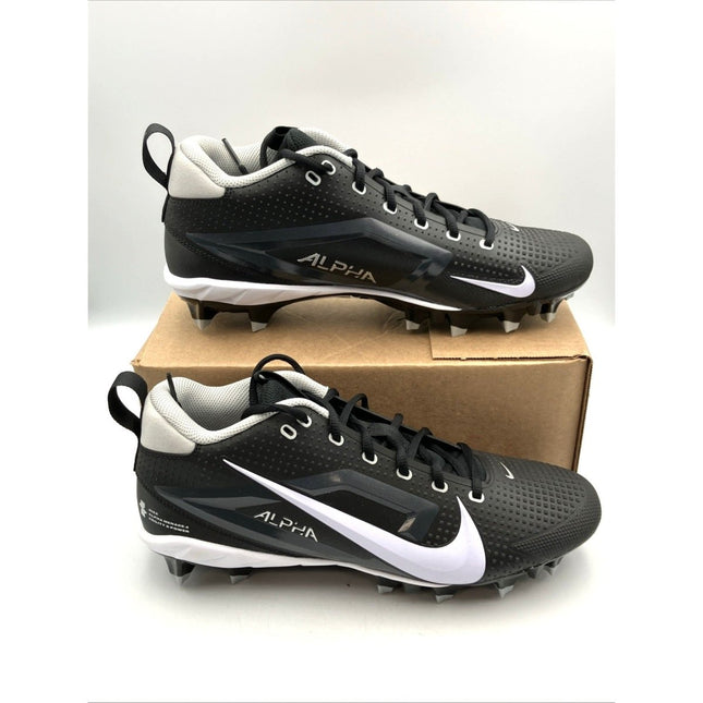 Nike Men's Alpha Menace 4 Varsity Football Cleat - Size: 11 - FN0027 001 - Black - Long Island Liquidation