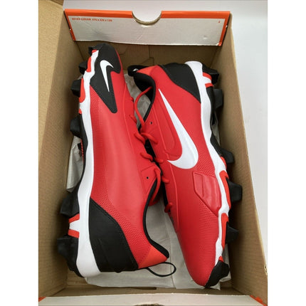 Nike Men's Sz 14 Force Trout 9 Keystone Red White Baseball Cleats FB9728 600 - Long Island Liquidation