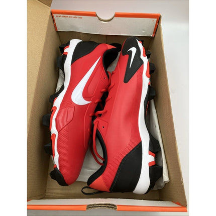 Nike Men's Sz 14 Force Trout 9 Keystone Red White Baseball Cleats FB9728 600 - Long Island Liquidation