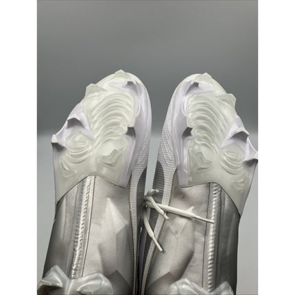 Nike Vapor Edge Elite 360 2 Silver White Football Cleats, Size 16 DA5457 - 101 - Long Island Liquidation