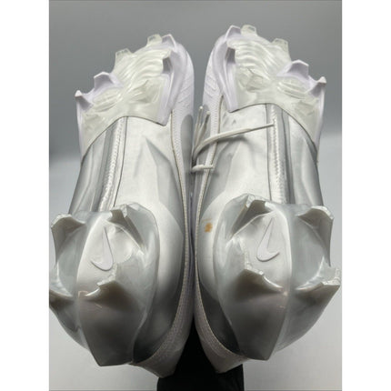 Nike Vapor Edge Elite 360 2 Silver White Football Cleats, Size 16 DA5457 - 101 - Long Island Liquidation