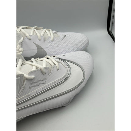 Nike Vapor Edge Elite 360 2 Silver White Football Cleats, Size 16 DA5457 - 101 - Long Island Liquidation