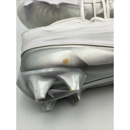 Nike Vapor Edge Elite 360 2 Silver White Football Cleats, Size 16 DA5457 - 101 - Long Island Liquidation