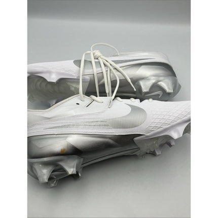 Nike Vapor Edge Elite 360 2 Silver White Football Cleats, Size 16 DA5457 - 101 - Long Island Liquidation