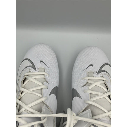 Nike Vapor Edge Elite 360 2 Silver White Football Cleats, Size 16 DA5457 - 101 - Long Island Liquidation