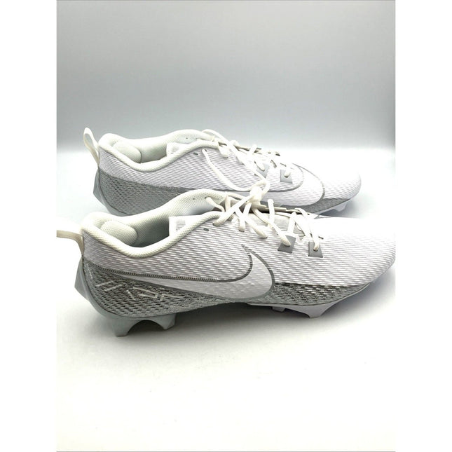 Nike Vapor Edge Speed 360 2 Football Cleats White Silver Men Sz 16 DA5455 - 102 - Long Island Liquidation