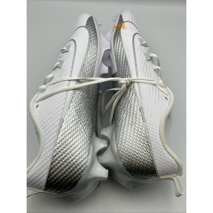 Nike Vapor Edge Speed 360 2 Football Cleats White Silver Men Sz 16 DA5455 - 102 - Long Island Liquidation