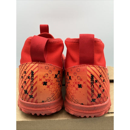 Nike Zoom Mercurial Superfly 9 MDS Academy Jr (Red/Orange) Kids Cleats 6Y - Long Island Liquidation
