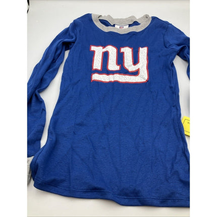 NWT NFL Team Apparel New York Giants Youth Long Sleeved T Shirt M (8) - Long Island Liquidation