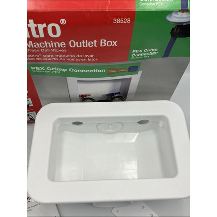 Oatey Quadtro Washing Machine Outlet Box 1/4" Turn x 2" Hub 38528 - Long Island Liquidation