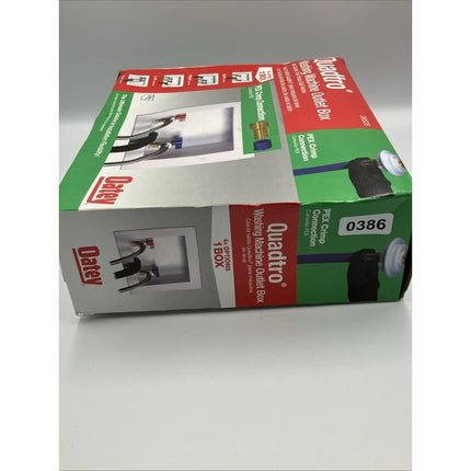 Oatey Quadtro Washing Machine Outlet Box 1/4" Turn x 2" Hub 38528 - Long Island Liquidation