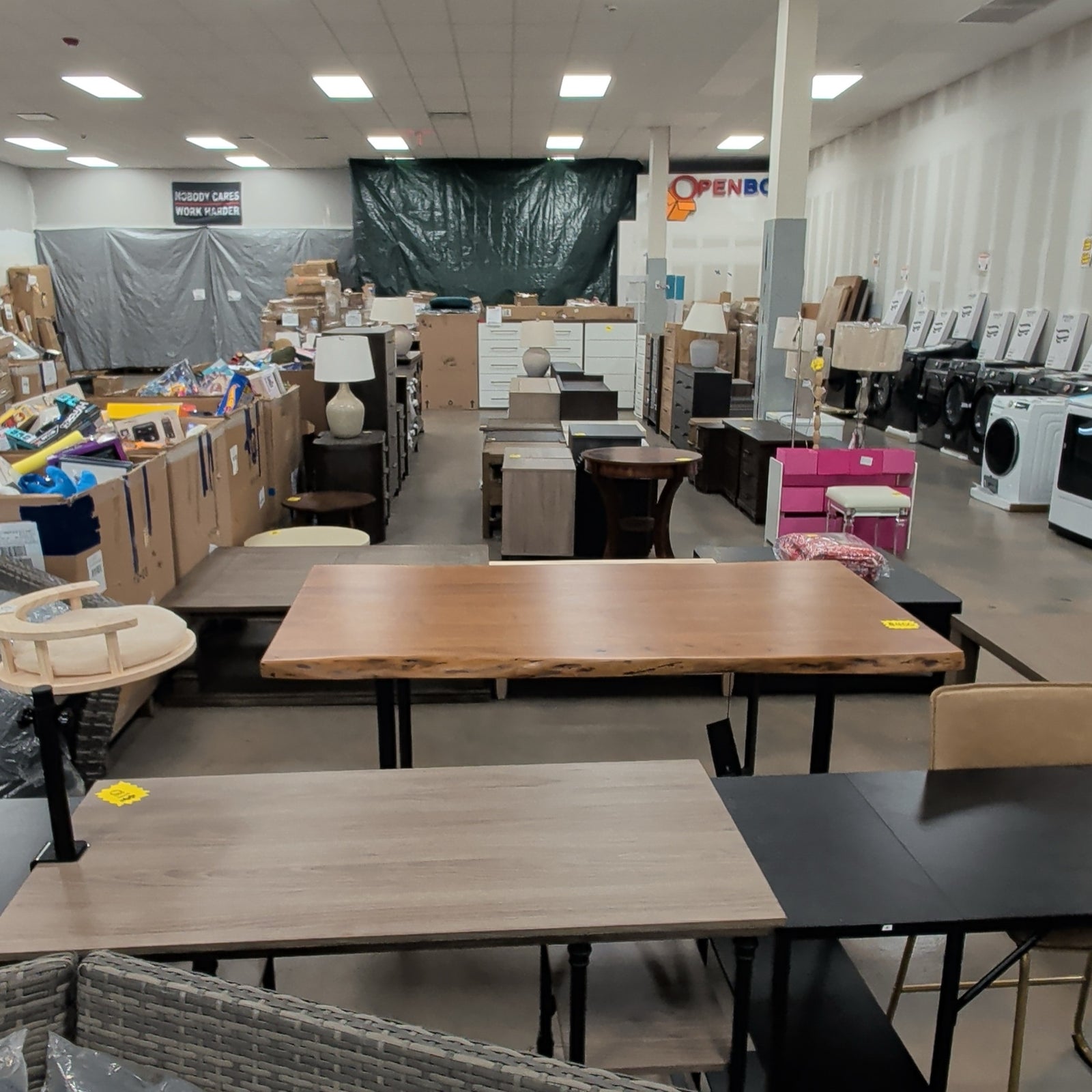 Discounted brand name merchandise at Open Box in Hauppauge NY