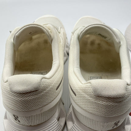 ON Women's Cloud 5 Off White Ivory Running Sneakers Shoes Size 6.5 W US - Long Island Liquidation