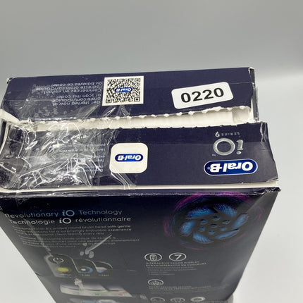Oral - B IO9M94A11AWT iO Series 9 Rechargeable Electric Toothbrush - White - Long Island Liquidation