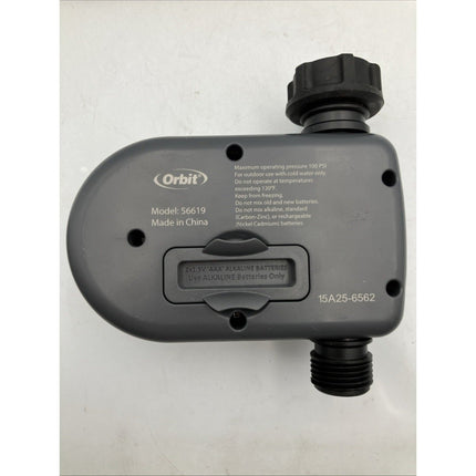 Orbit 56619 Electronic Programable Single Garden Hose Watering Timer Open Box - Long Island Liquidation