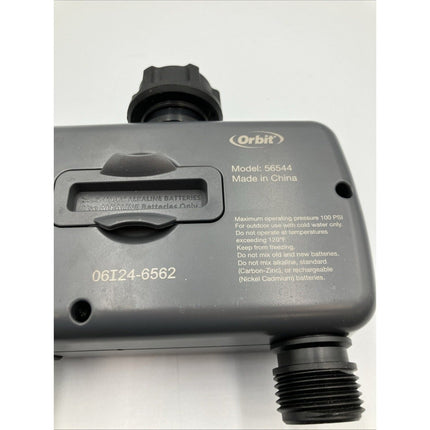 Orbit Advanced Hose Faucet Timer Programmable 2 - Outlet 56544 - Untested - Long Island Liquidation