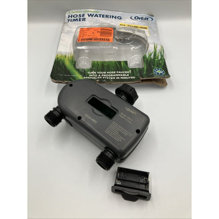 Orbit Advanced Hose Faucet Timer Programmable 2 - Outlet 56544 - Untested - Long Island Liquidation