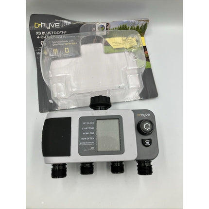 ORBIT B - HYVE XD 24634 4 - OUTLET BLUETOOTH SMART HOSE WATERING SPRINKLER TIMER - Long Island Liquidation