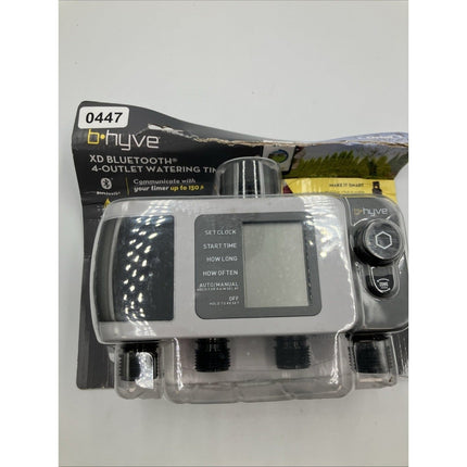 ORBIT B - HYVE XD 24634 4 - OUTLET BLUETOOTH SMART HOSE WATERING SPRINKLER TIMER - Long Island Liquidation
