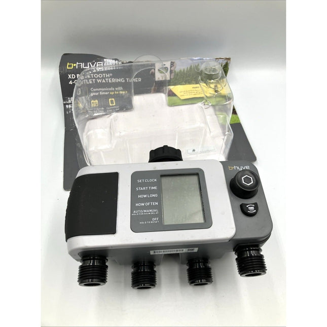 ORBIT B - HYVE XD 24634 4 - OUTLET BLUETOOTH SMART HOSE WATERING SPRINKLER TIMER - Long Island Liquidation