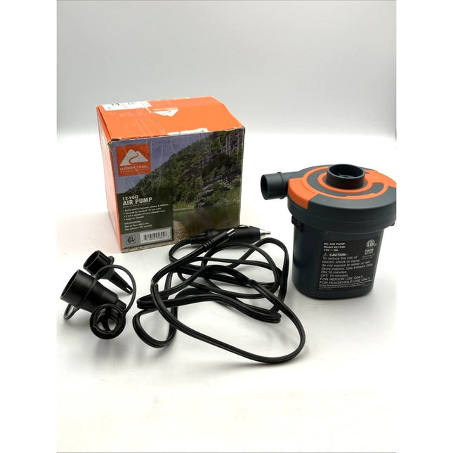 Ozark Trail 12V Pump Camping Equipment For Inflatable Mattress. - Long Island Liquidation
