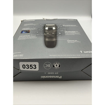 Panasonic Beard Trimmer Cordless Precision Power, Hair Clipper, ER - SB40 - K - Long Island Liquidation
