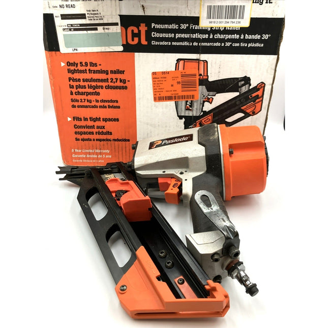 Paslode Pneumatic 3 - 1/4 in. 30 Degree Compact Framing Nailer 513000 F325R - Long Island Liquidation