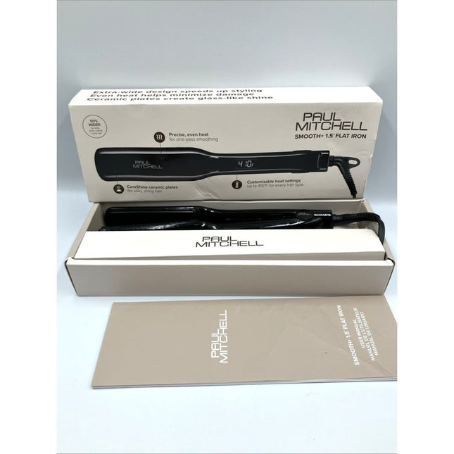 Paul Mitchell Flat Iron ProTools Express Ion Smooth+ 1.5 in Digital Controls - Long Island Liquidation