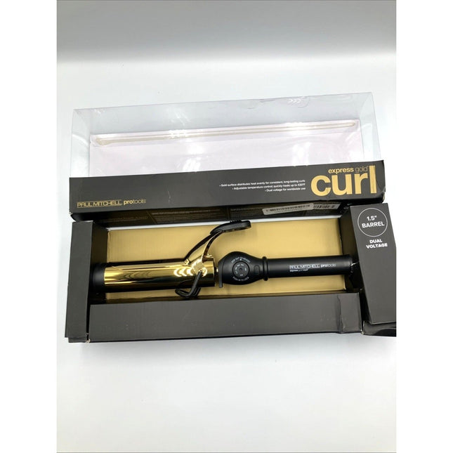 Paul Mitchell Protools Express Gold Curl 1.5” Barrel - Long Island Liquidation