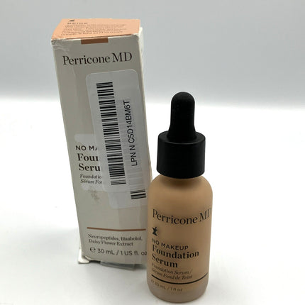 PERRICONE MD FOUNDATION SERUM BEIGE (LIGHT - MEDIUM/NEUTRAL) 1 OZ OPEN - Long Island Liquidation