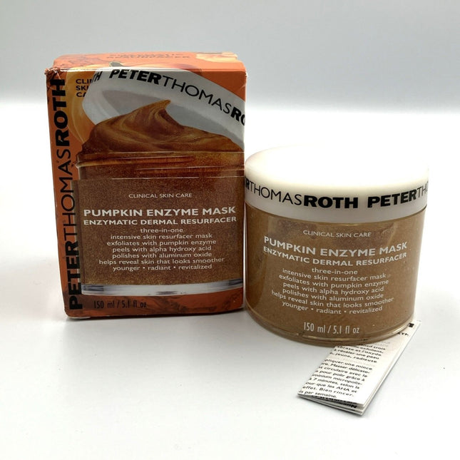 Peter Thomas Roth Pumpkin Enzyme Mask Dermal Resurfacer - 5.1 fl oz no seal - Long Island Liquidation