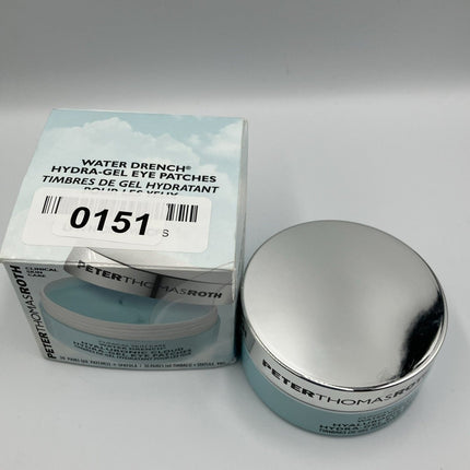 Peter Thomas Roth Water Drench Eye Patches 30 Pairs Hyaluronic Gel NIB - Long Island Liquidation