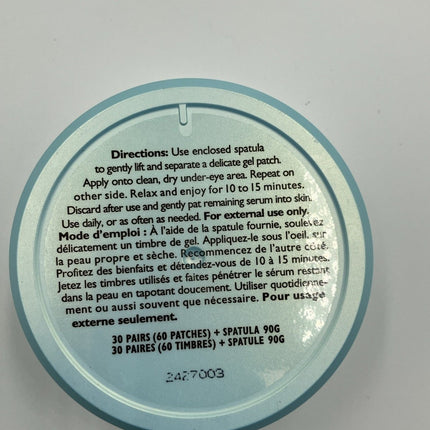 Peter Thomas Roth Water Drench Eye Patches 30 Pairs Hyaluronic Gel NIB - Long Island Liquidation