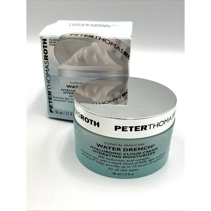 Peter Thomas Roth Water Drench Hyaluronic Cloud Cream 1.7 Hydrating Moisturizer - Long Island Liquidation