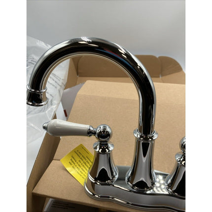Pfister Courant 4 in. Centerset 2 - Handle Bathroom Faucet in Polished Chrome - Long Island Liquidation