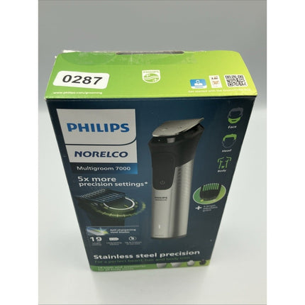 Philips Norelco Multigroom Series 7000 MG7910/49 - Men's Grooming Kit, No Oil - Long Island Liquidation