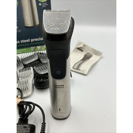 Philips Norelco Multigroom Series 7000 MG7910/49 - Men's Grooming Kit, No Oil - Long Island Liquidation