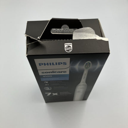 Philips Sonicare 4100 Power Toothbrush, Rechargeable Electric Toothbrush - White - Long Island Liquidation