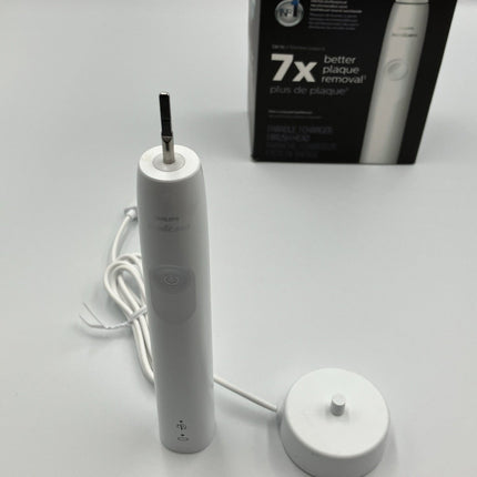 Philips Sonicare 4100 Power Toothbrush, Rechargeable Electric Toothbrush - White - Long Island Liquidation