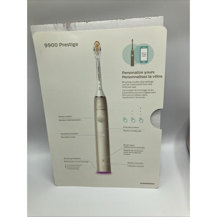 Philips Sonicare Prestige 9900 Sonic Electric Toothbrush HX999C - Long Island Liquidation